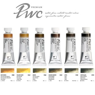 Краска акварельная SH "PWC" 6 туб (№671, 674, 677, 679, 681, 683) по 15мл