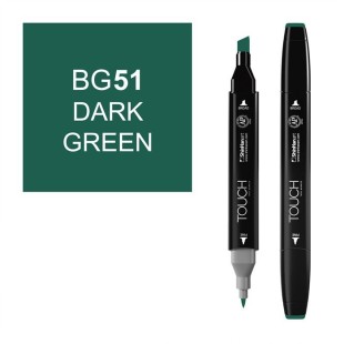 Маркер Touch Twin "Classic" цвет BG51 (dark green)