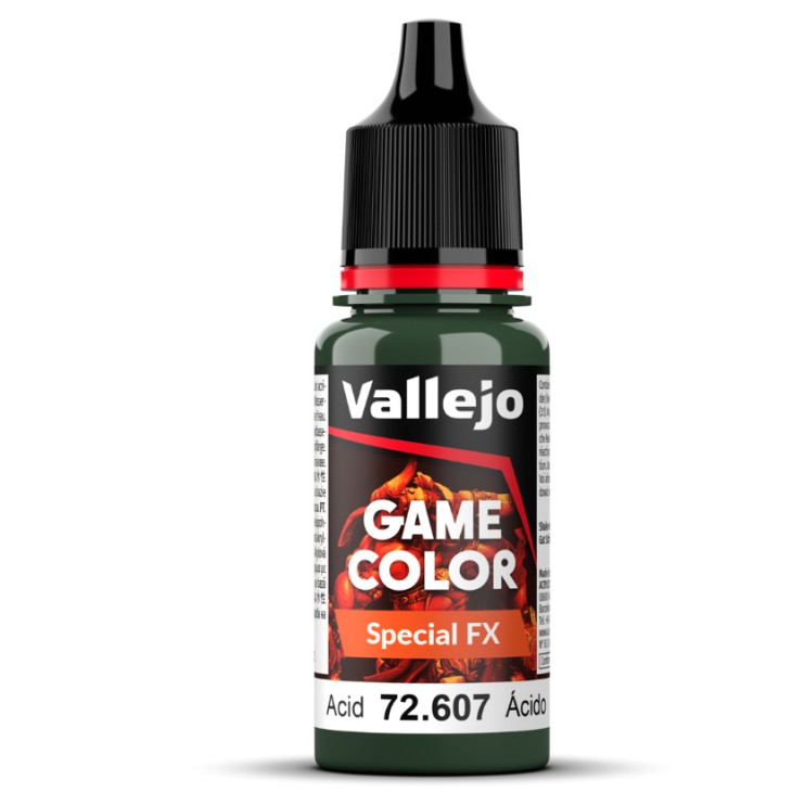 Краска акриловая для создания эффектов Vallejo "Game Color Special FX" 72.607 (Acid), 18мл
