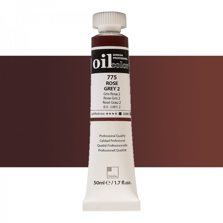Краска масляная ShinHan "Professional" №775 Розово-серый, туба 50мл