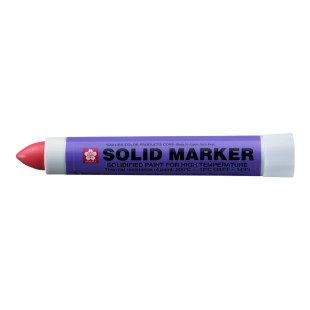 Маркер на твердой основе для высоких температур Sakura "Solid" 13мм, красный 