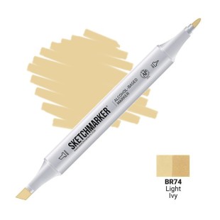 Маркер двусторонний Sketchmarker "Classic" BR74 Плющ светлый