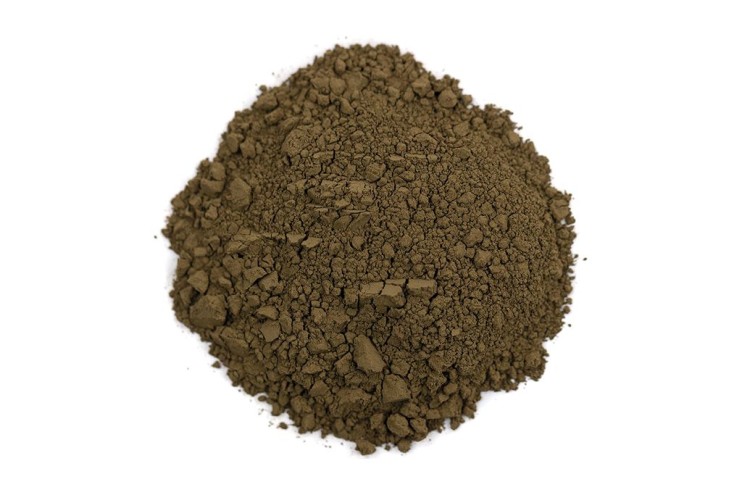Пигмент художественный "Kremer" Raw Umber, greenish dark (Умбра натуральная зеленоватая), 1000 гр