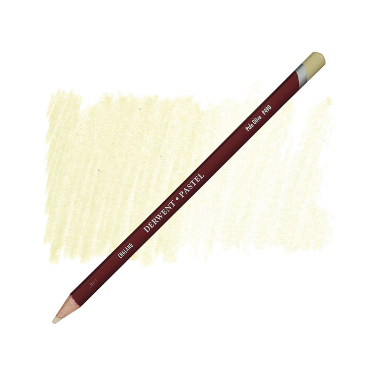 Карандаш пастельный Derwent "Pastel" #P490 Зеленый оливковый бледный (2300278)