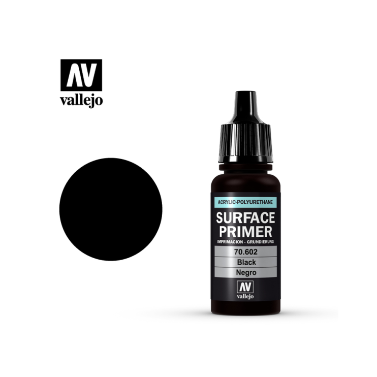 Полиуретановый грунт "Primers" 70.602 Black, 18 мл