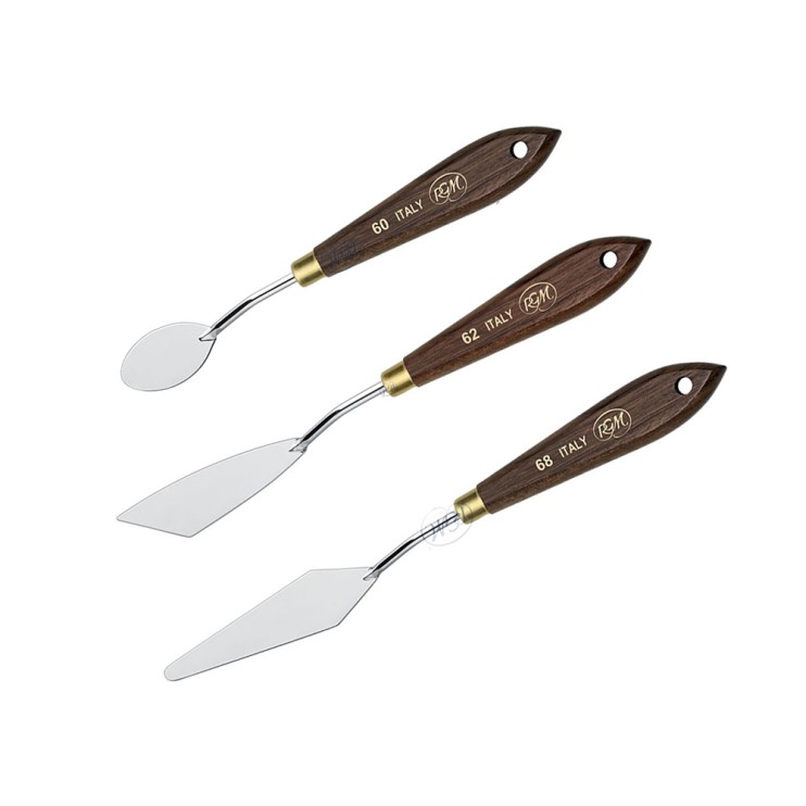 Набор мастихинов RGM "Classic" 3 штуки (№60,62,68)