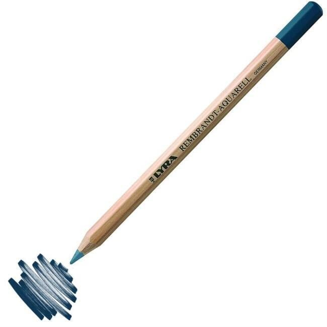 Карандаш акварельный Lyra "REMBRANDT AQUARELL" 041 Delft Blue/ Дельфтский синий