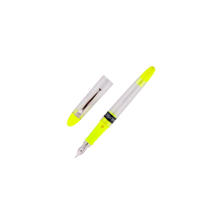 Ручка перьевая Manuscript "Clarity handwriting nib" Желтый корпус 