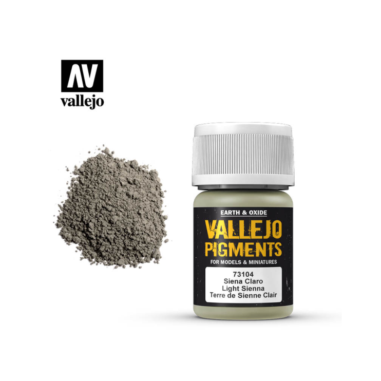 Пигмент художественный "Vallejo Pigment" 73.104 Light Sienna