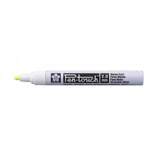 Маркер Sakura "Pen-Touch" 2.0мм, желтый флуоресцентный
