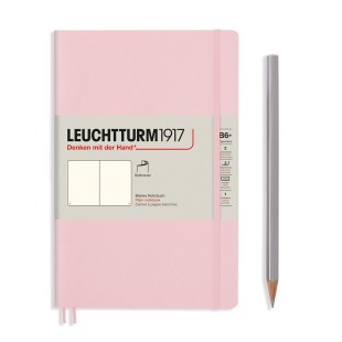 Блокнот без линовки Leuchtturm1917 "Paperback" B6+,61л, 80гр/м², мягкая обложка,Розовый (363932)