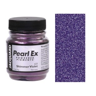 Пудра металлик Jaсquard "Pearl Ex" #633 Shimmer Violet (Блестящий фиолетовый), 14гр