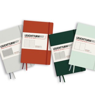 Блокнот без линовки Leuchtturm1917 "Natural Colors" A5, 126л, 80гр/м², твердая обложка, Мятный