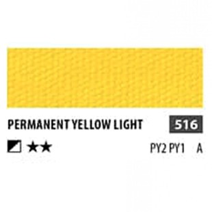 Краска акриловая ShinHan "Professional" №516 Желтый светлый устойчивы, туба 50мл