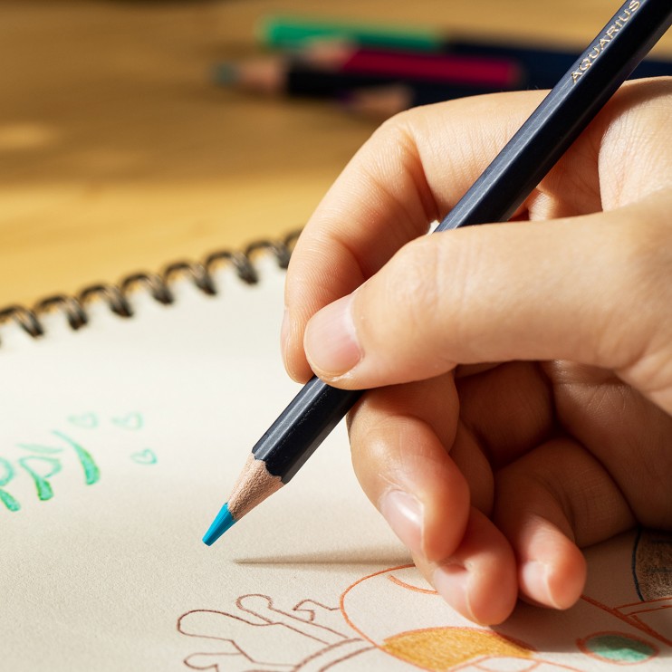 Набор акварельных карандашей "Finenolo" 48 цветов в металлическом пенале