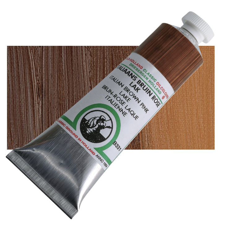 Масло Old Holland 331B Марс итальянский коричнево-розовый прозрачный/ 40мл.