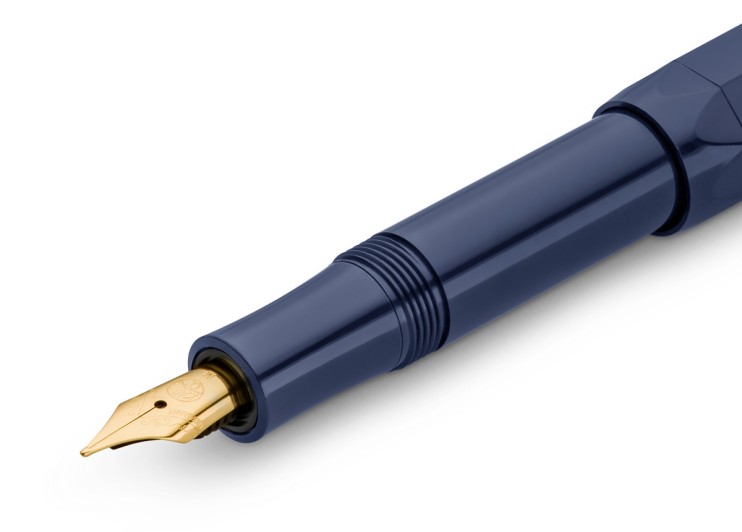 Ручка перьевая Kaweco "Classic Sport" B (1,1мм), Blue с сменными картриджами (10001740)