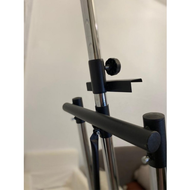 Мольберт Fome металлический студийный,черный двух- стоечный