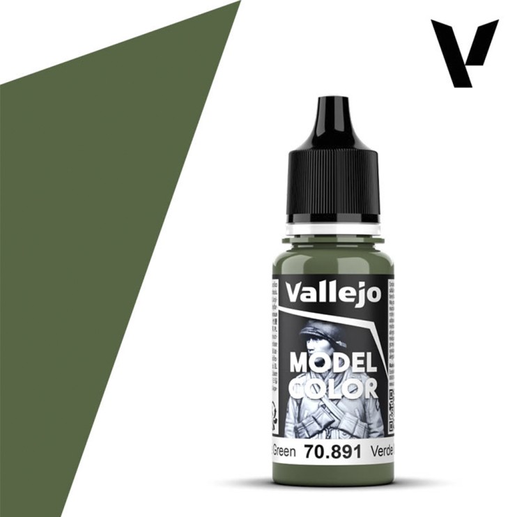 Краска для моделизма Vallejo "Model Color" 70.891 Intermediate Green