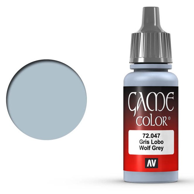 Краска акриловая для моделизма Vallejo "Game Color" 72.047 Wolf Grey