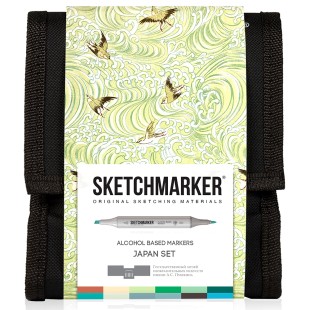 Набор маркеров Sketchmarker "Птицы" 12 штук