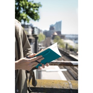 Блокнот без линовки Leuchtturm1917 "Paperback" B6+,61л, 80гр/м², мягкая обложка,Синий Неви (358319)