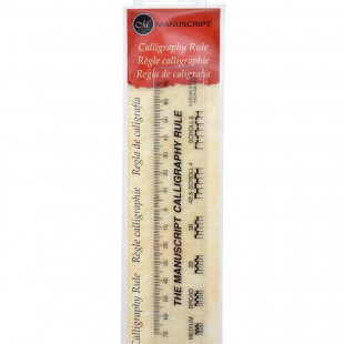 Линейка для каллиграфии "Manuscript" 70мм