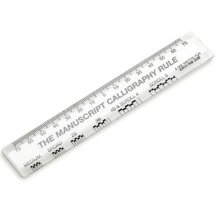 Линейка для каллиграфии "Manuscript" 70мм