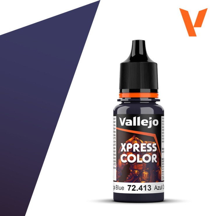 Акрил Vallejo "XPress Color" 72.413 Omega Blue, 18мл для моделизма
