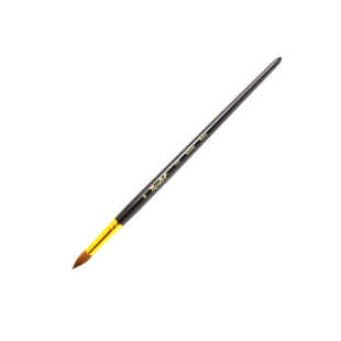 Колонок круглый укороченная вставка Roubloff "Series 1117" №10 матовая длинная ручка