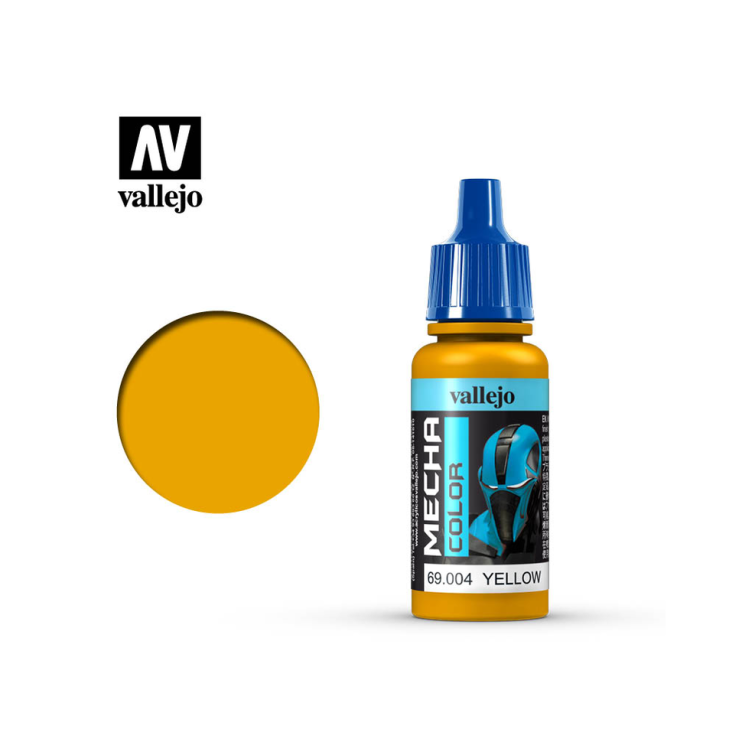 Краска для сборных моделей Vallejo "Mecha Color" 69.004 Yellow