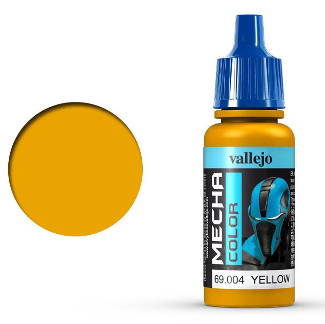 Краска для сборных моделей Vallejo "Mecha Color" 69.004 Yellow