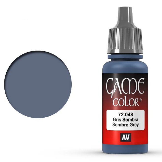 Краска акриловая для моделизма Vallejo "Game Color" 72.048 Sombre Grey