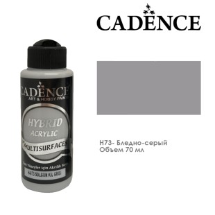 Краска акриловая Cadence "Hybrid" 70мл №H73 бледно-серый