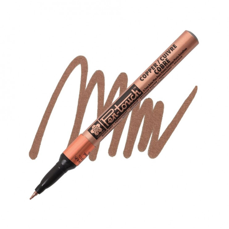 Маркер лаковый Sakura "Pen-Touch" Медный /0.7мм