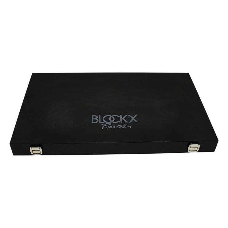Набор сухой пастели Blockx "Portrait" 72 цвета в деревянном ящике