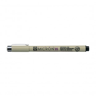 Ручка капиллярная Sakura "Pigma Micron" 05 Черный
