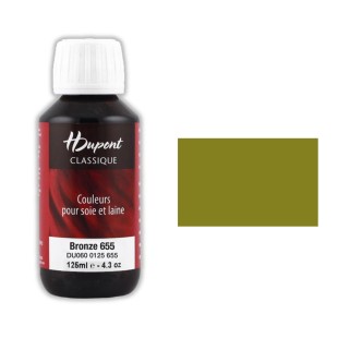 Краситель по шелку HDupont "Classique" 125 мл, №655 Бронза