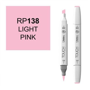 Маркер Touch Twin "Brush" цвет RP138 (розовый светлый)