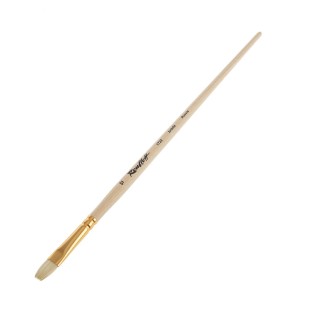 Щетина плоская Roubloff "1722" №12 длинная лаковая ручка