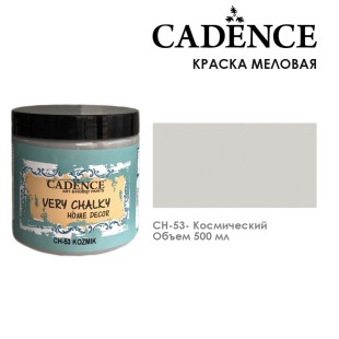 Краска меловая акриловая Cadence "Very Chalky" 500 мл №CH-53 космический
