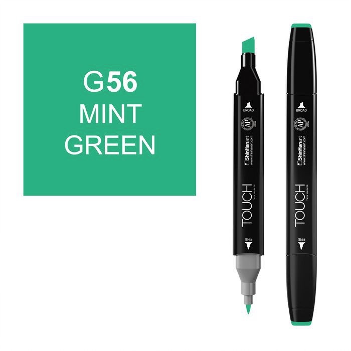Маркер Touch Twin "Classic" цвет G56 (mint green)
