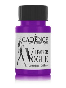 Краска для кожи Cadence Leather Vogue LV07 фиолетовая, 50мл