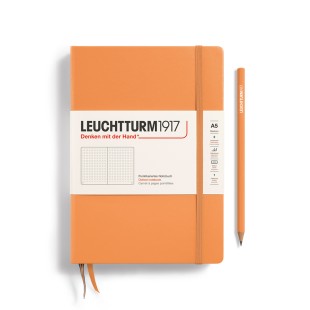 Блокнот в точку Leuchtturm1917 "Hardcover" A5, 251стр., 80г/м2, цвет: Абрикос (369780)