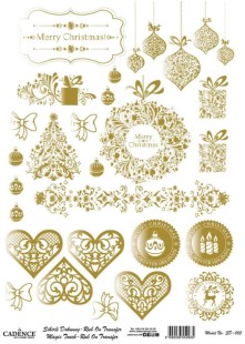 Трансфер натирка GOLD SD-005 30х42см, шт