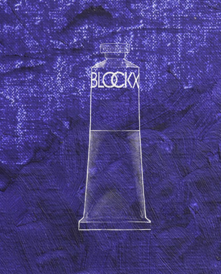 Краска масляная Blockx 20 мл №253 Fr. Ultramarine Blue Deep