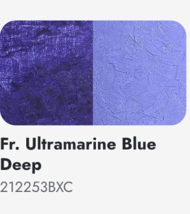 Краска масляная Blockx 20 мл №253 Fr. Ultramarine Blue Deep