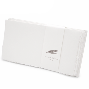 Набор бумаги ручного литья Amatruda "Amalfi" 10 шт: карточки (10.5х20.5 см) и конверты (11х22 см)