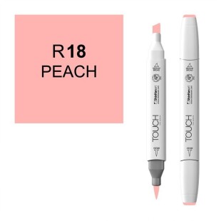 Маркер Touch Twin "Brush" цвет R18 (peach)