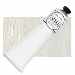 Масляная краска Gamblin "Artist" Zinc White (белила цинковые), туба 150мл